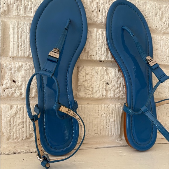 Blue Coach Sandals - Picture 2 of 4